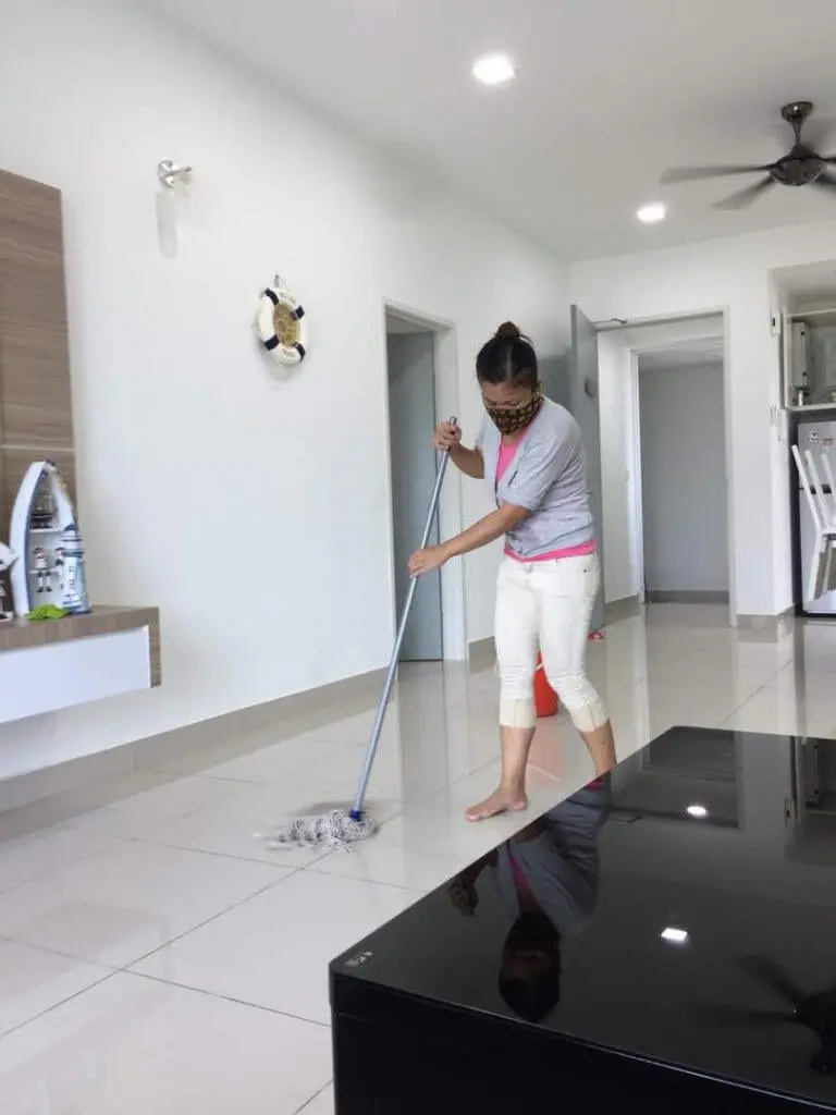 Living room cleaning service in Johor Bahru